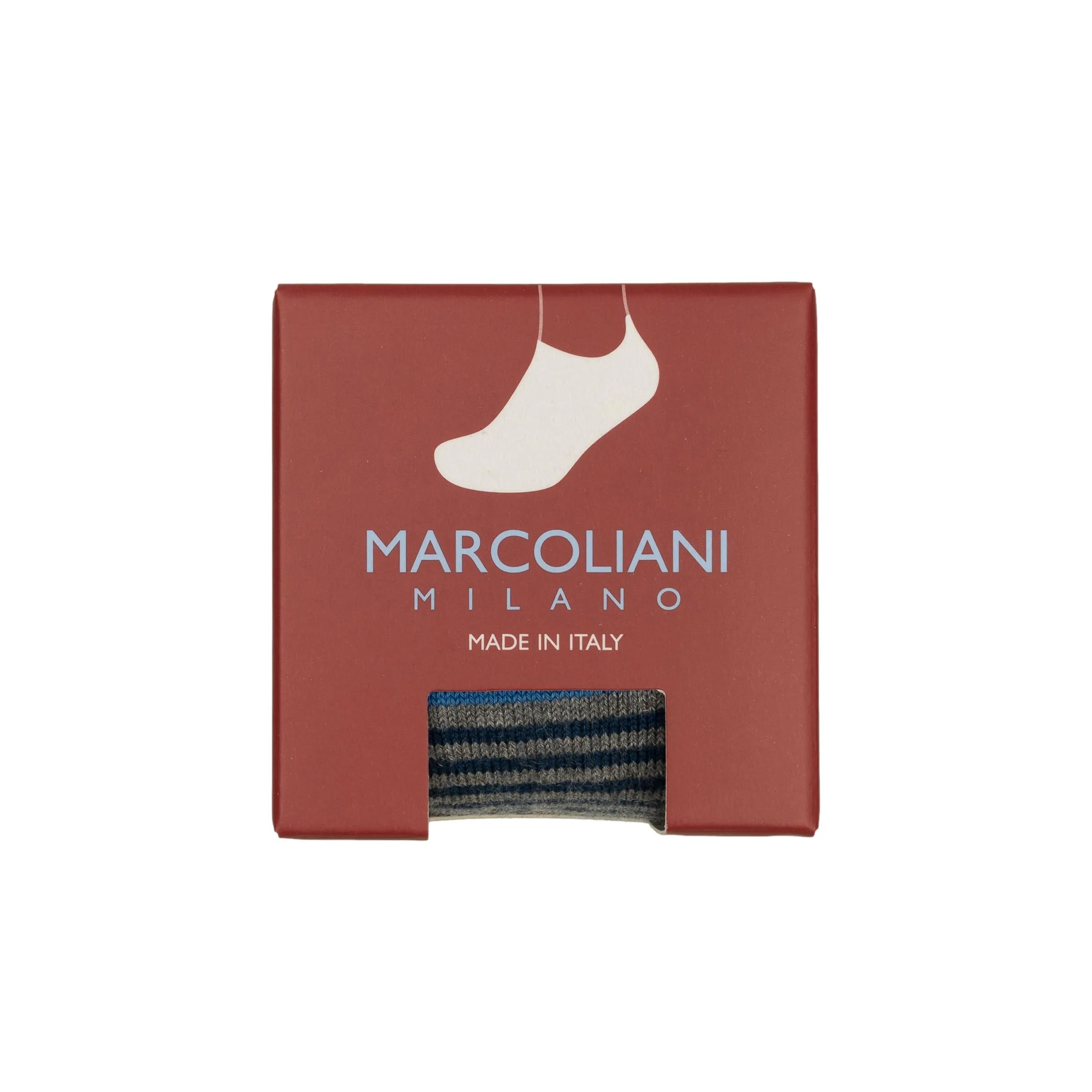 Pima Cotton Sneaker Invisible Socks sold by The Andover Shop