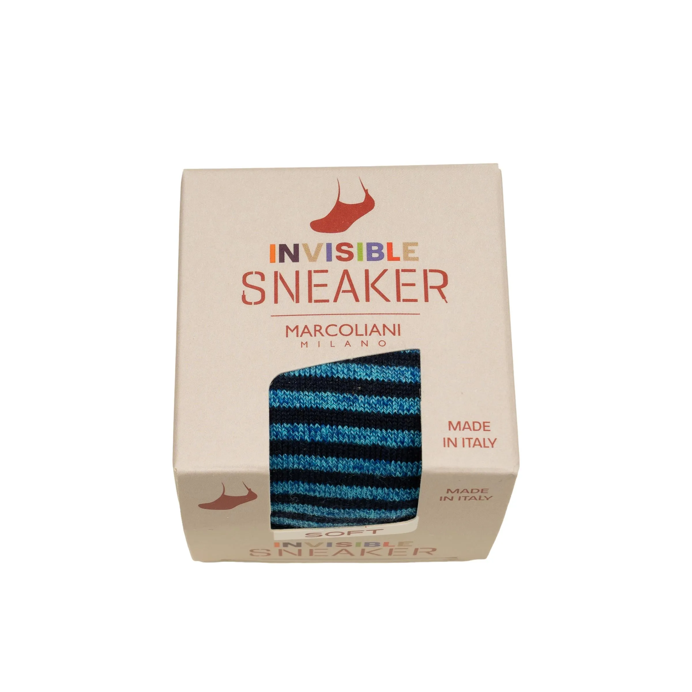 Pima Cotton Soft Invisible Socks sold by The Andover Shop product image thumbnail 3