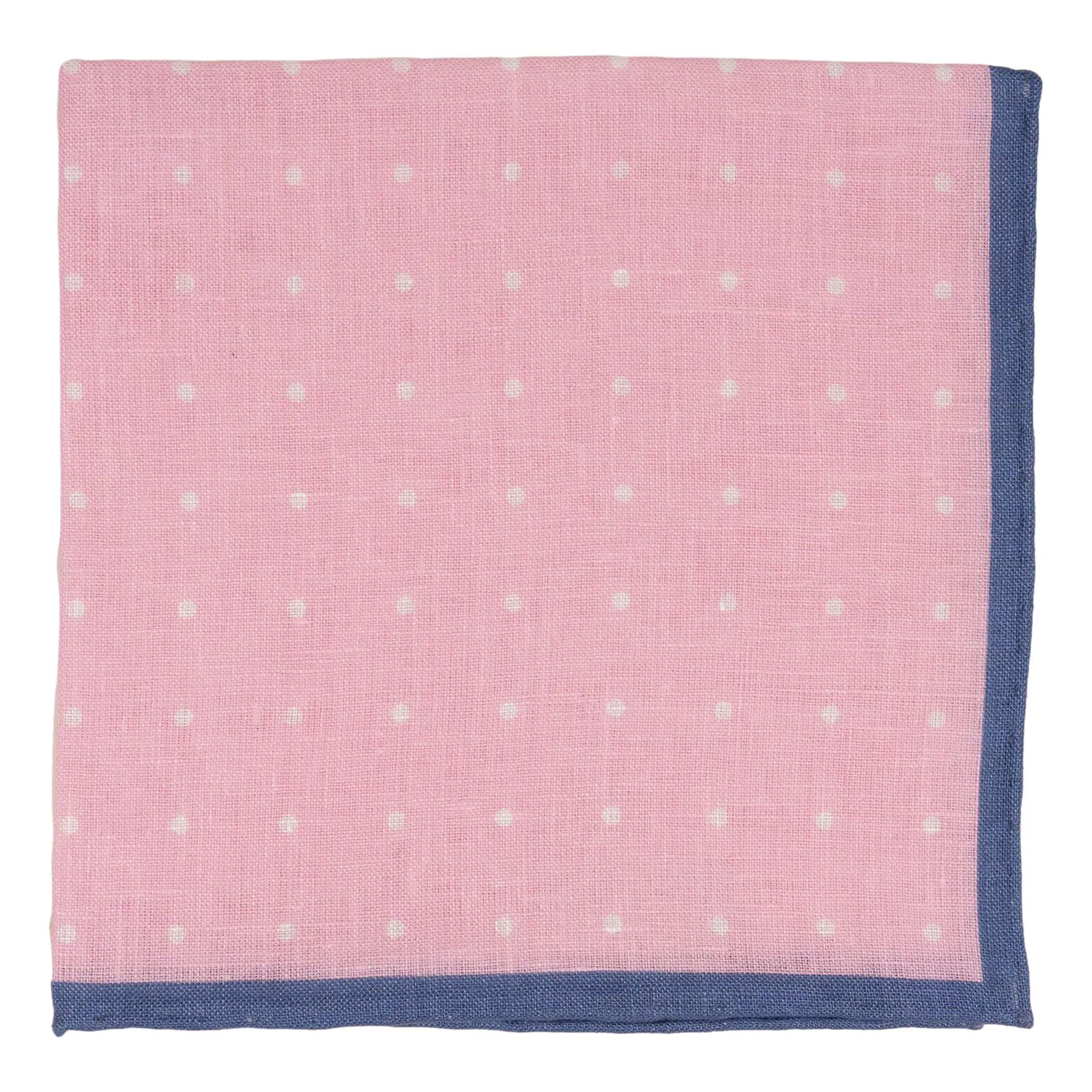 Polka Dot Linen Pocket Square sold by The Andover Shop product image thumbnail 2