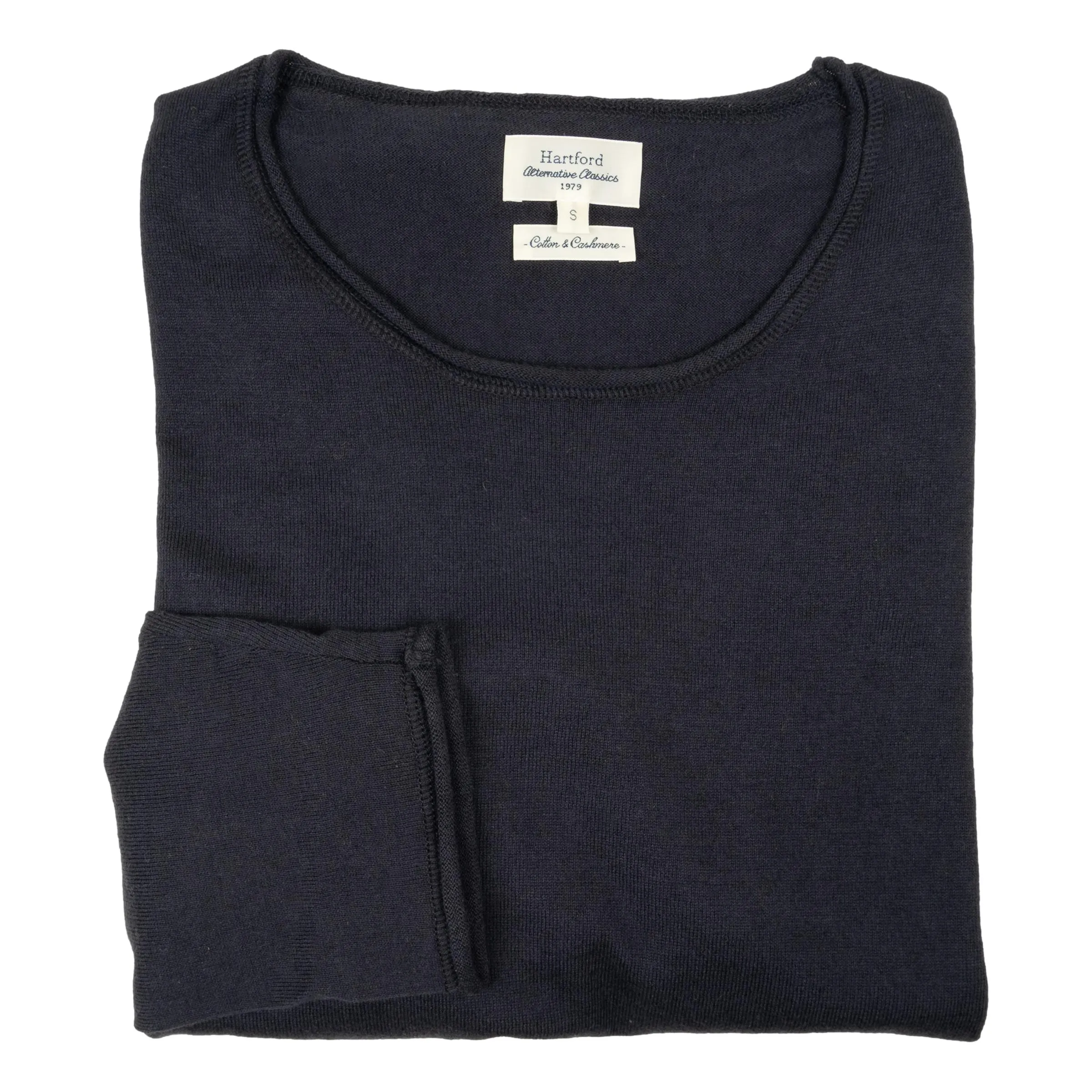 Cotton and Cashmere Blend Crewneck Sweater sold by The Andover Shop