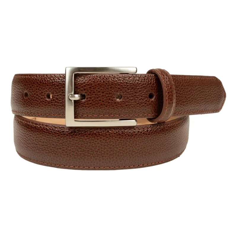 1 1/4" Pebbled Calf Belt sold by The Andover Shop
