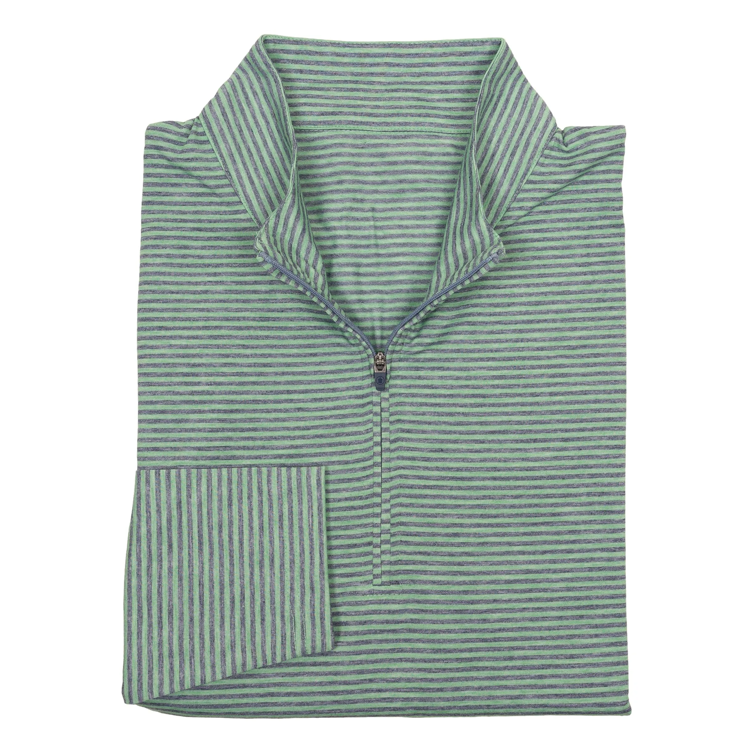 Avery Striped Quarter Zip Pullover sold by The Andover Shop product image thumbnail 2