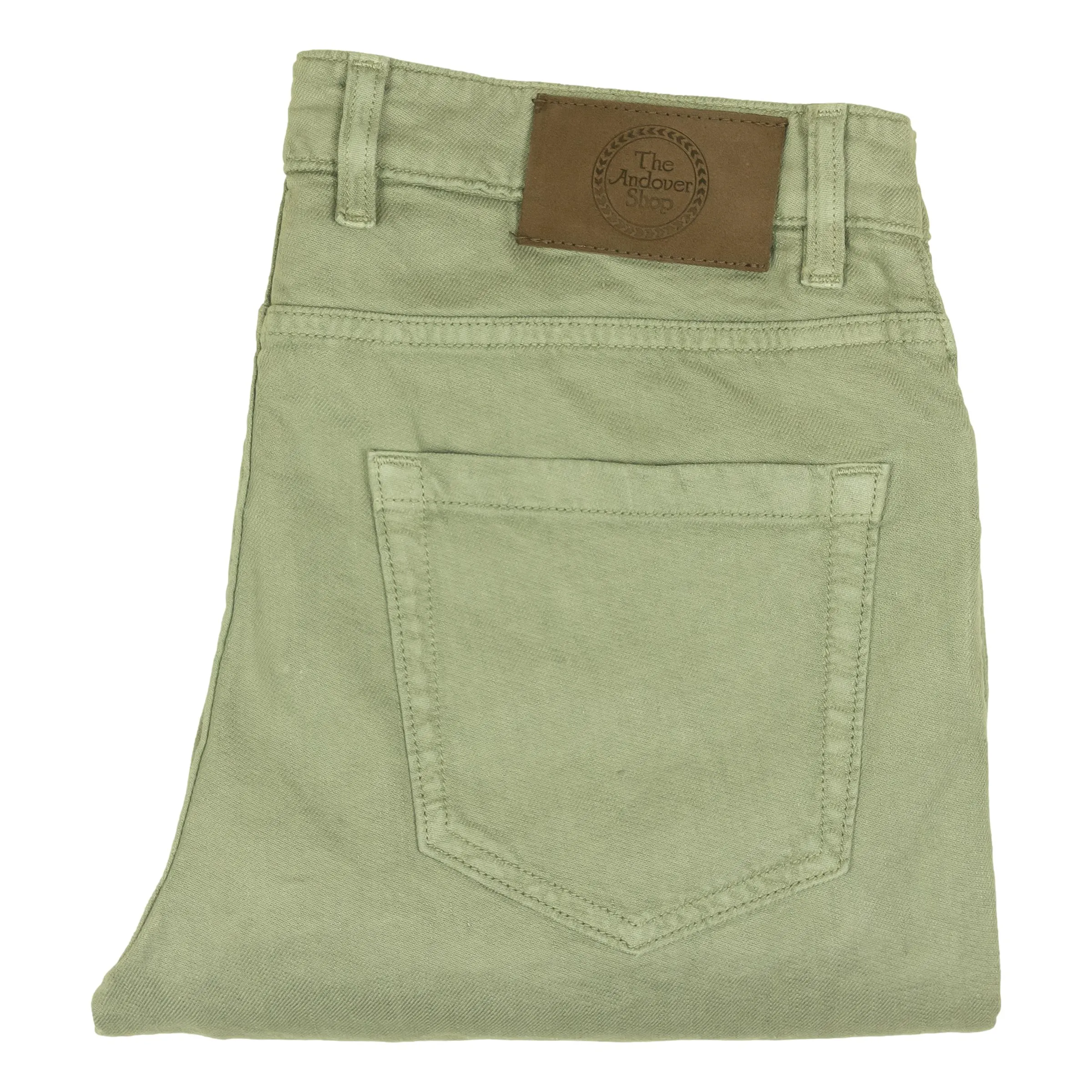 5-Pocket Linen and Cotton Trouser sold by The Andover Shop product image thumbnail 2