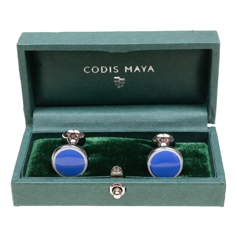 Flat Spot Cufflinks sold by The Andover Shop