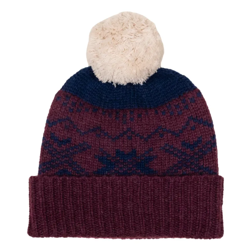 Fair Isle Cashmere Beanie sold by The Andover Shop