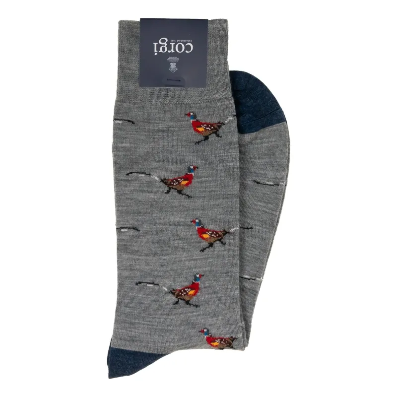 Pheasant Mid-Calf Dress Sock sold by The Andover Shop