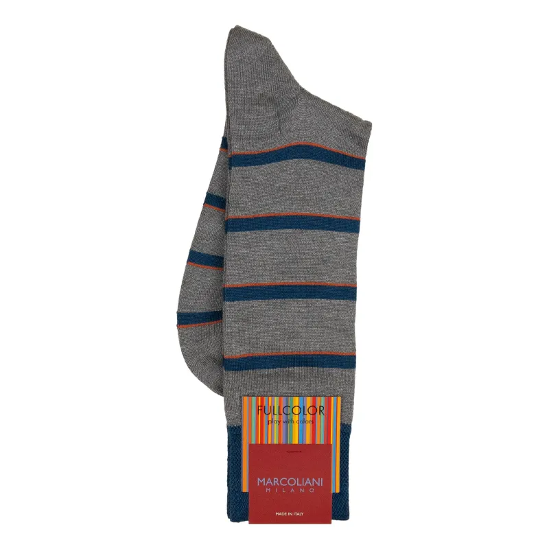 Underlined Modal and Cashmere Mid-Calf Dress Socks sold by The Andover Shop