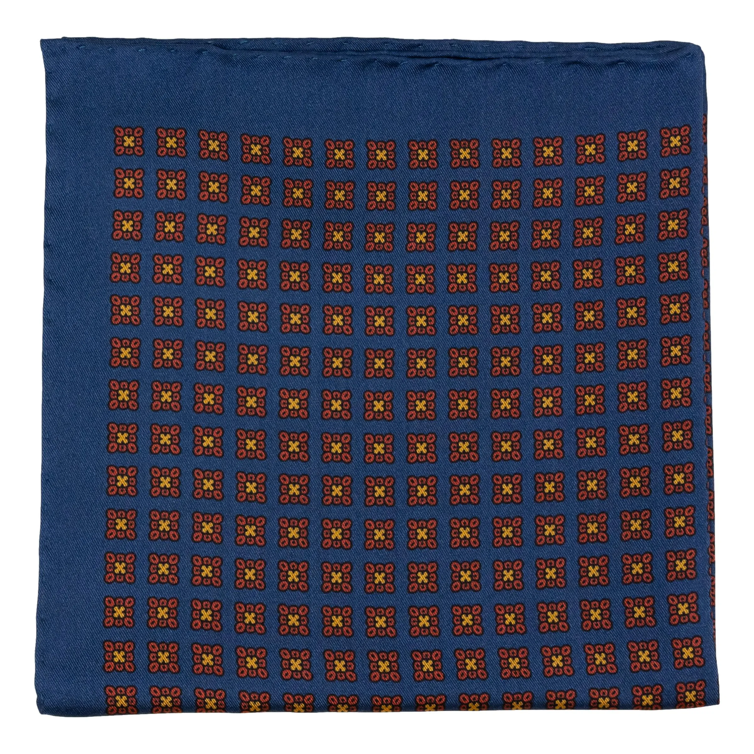 Pedaled Square Silk Pocket Square sold by The Andover Shop product image thumbnail 2