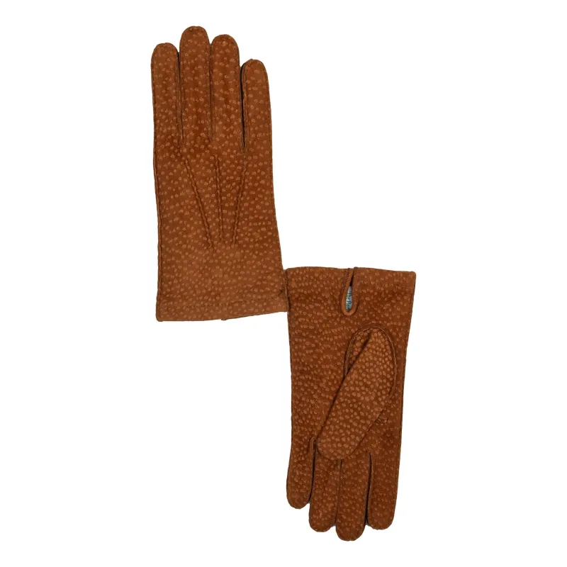 Men's Capybara Leather Gloves with Cashmere Lining and Palm Vent sold by The Andover Shop