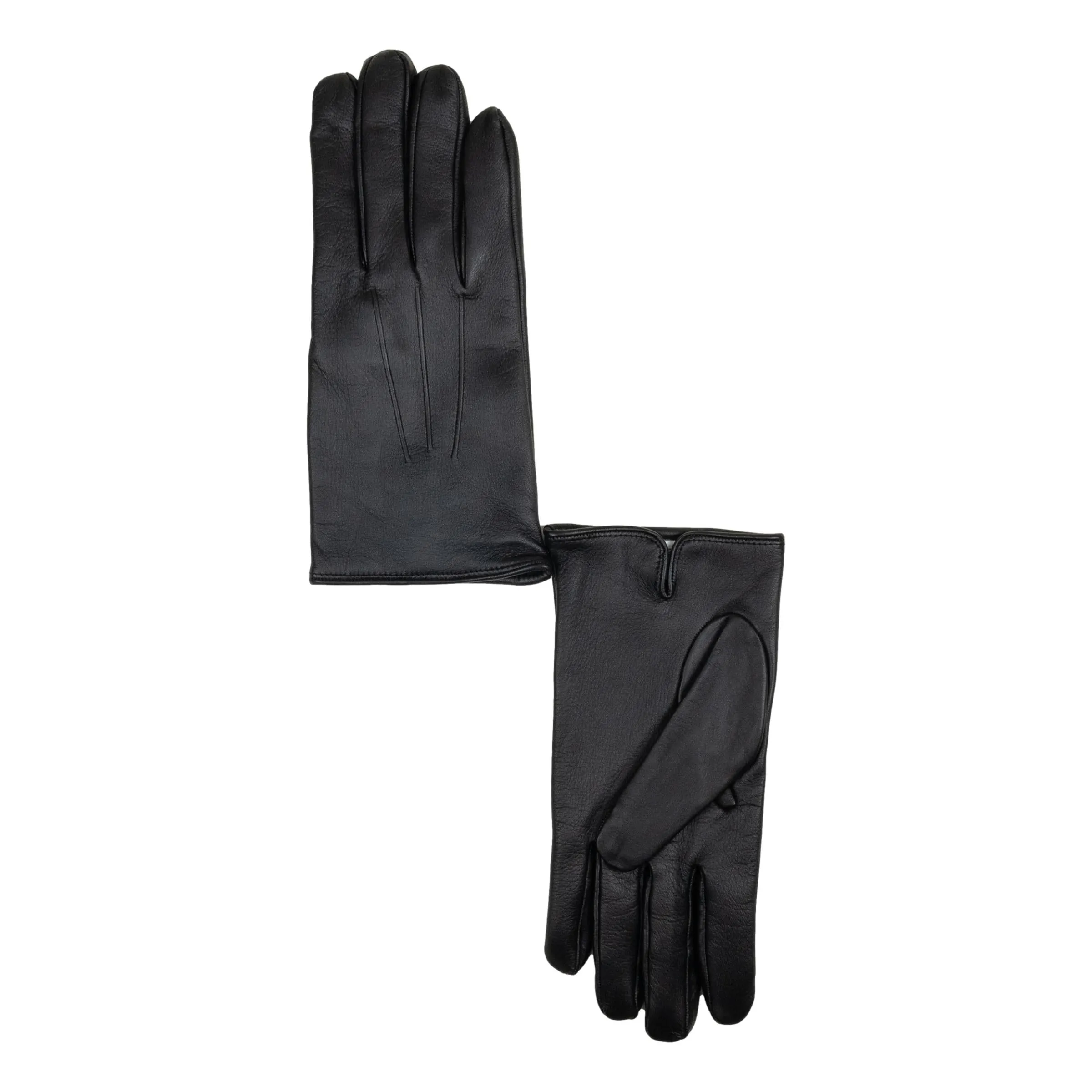Men's Leather Gloves with Cashmere Lining and Palm Vent - Touchscreen Compatible sold by The Andover Shop