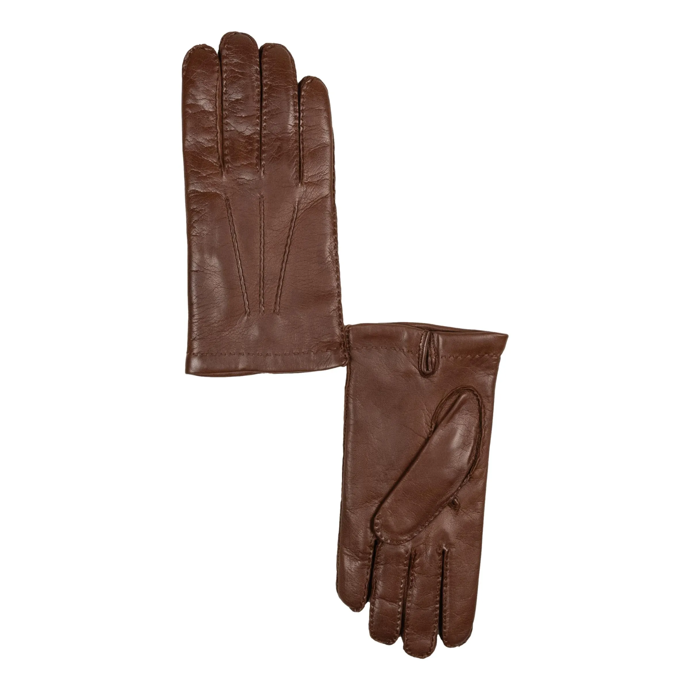Men's Nappa Leather Gloves with Cashmere Lining and Palm Vent sold by The Andover Shop product image thumbnail 3