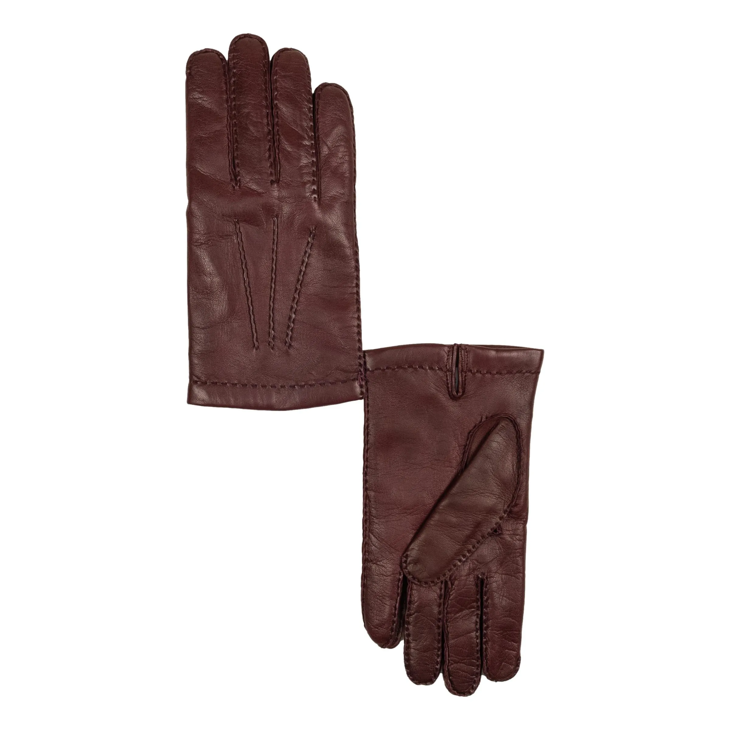 Men's Nappa Leather Gloves with Cashmere Lining and Palm Vent sold by The Andover Shop product image thumbnail 4