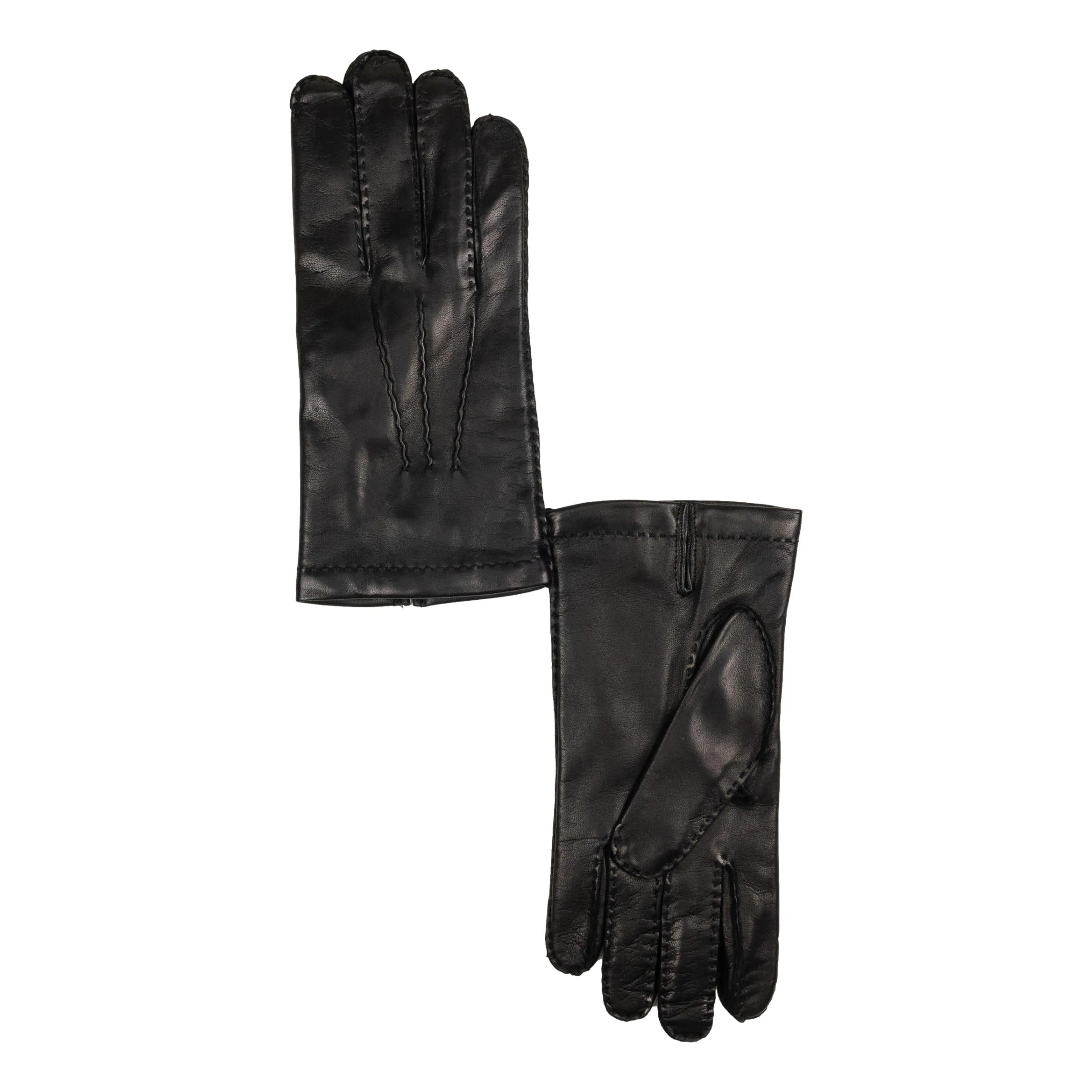 Men's Nappa Leather Gloves with Cashmere Lining and Palm Vent sold by The Andover Shop product image thumbnail 2