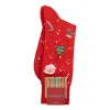 Santa Claus Pima Cotton Dress Sock sold by The Andover Shop