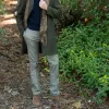 Cotton Twill Plain Front Trouser sold by The Andover Shop
