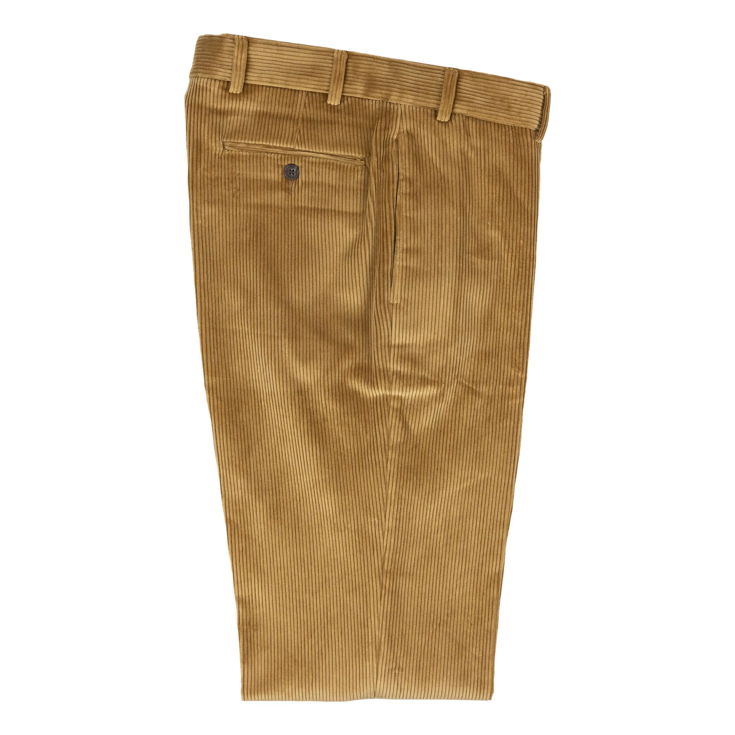 Cambridge Fit Corduroy Plain Front Trouser sold by The Andover Shop