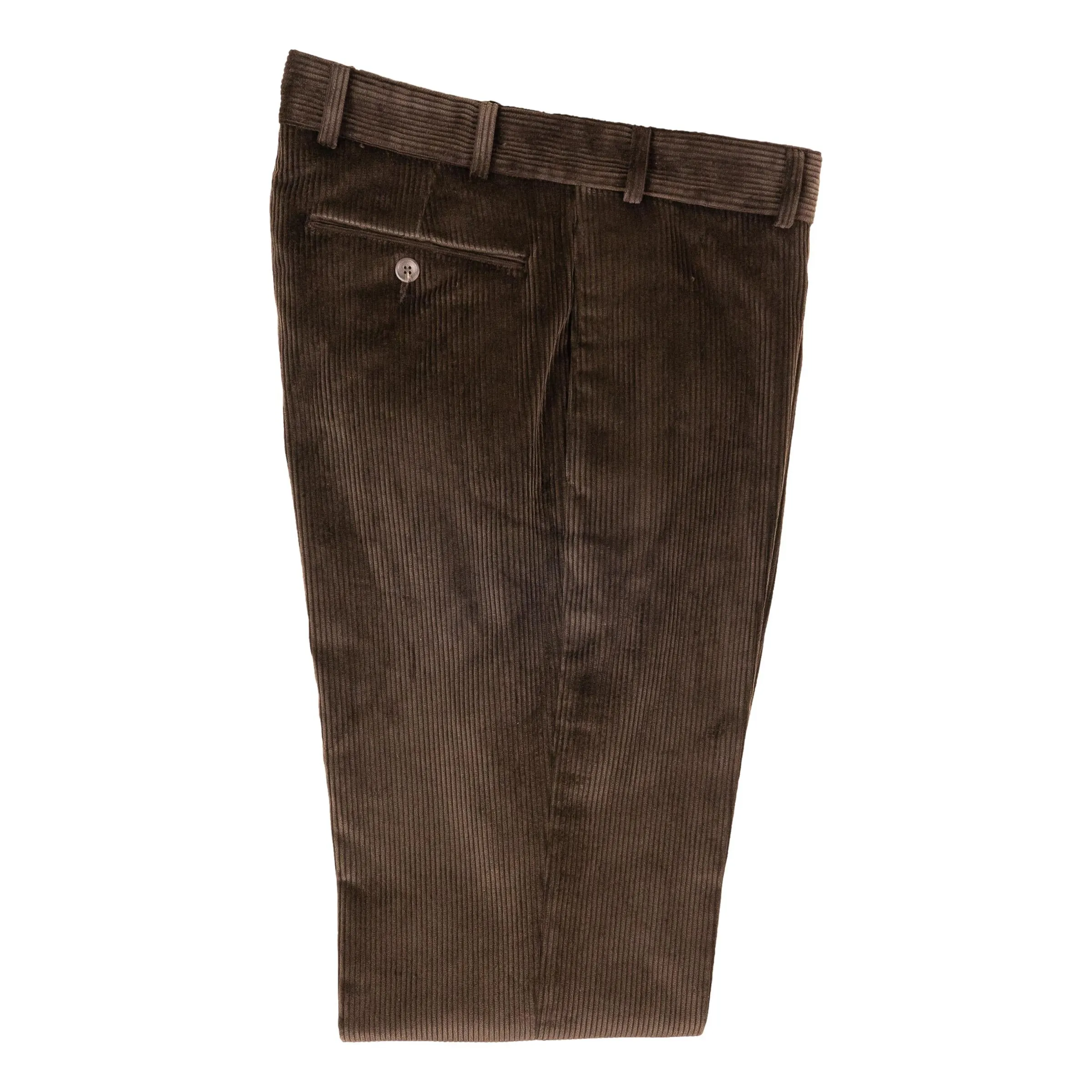 Cambridge Fit Corduroy Plain Front Trouser sold by The Andover Shop product image thumbnail 4