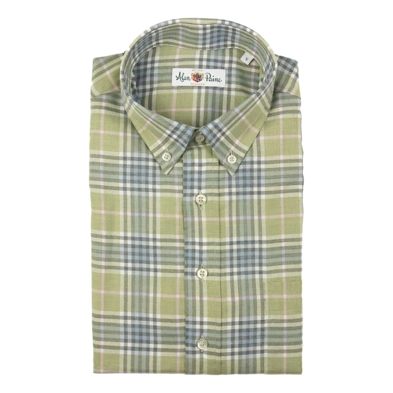 Dorset Check Cotton Button Down Sport Shirt sold by The Andover Shop