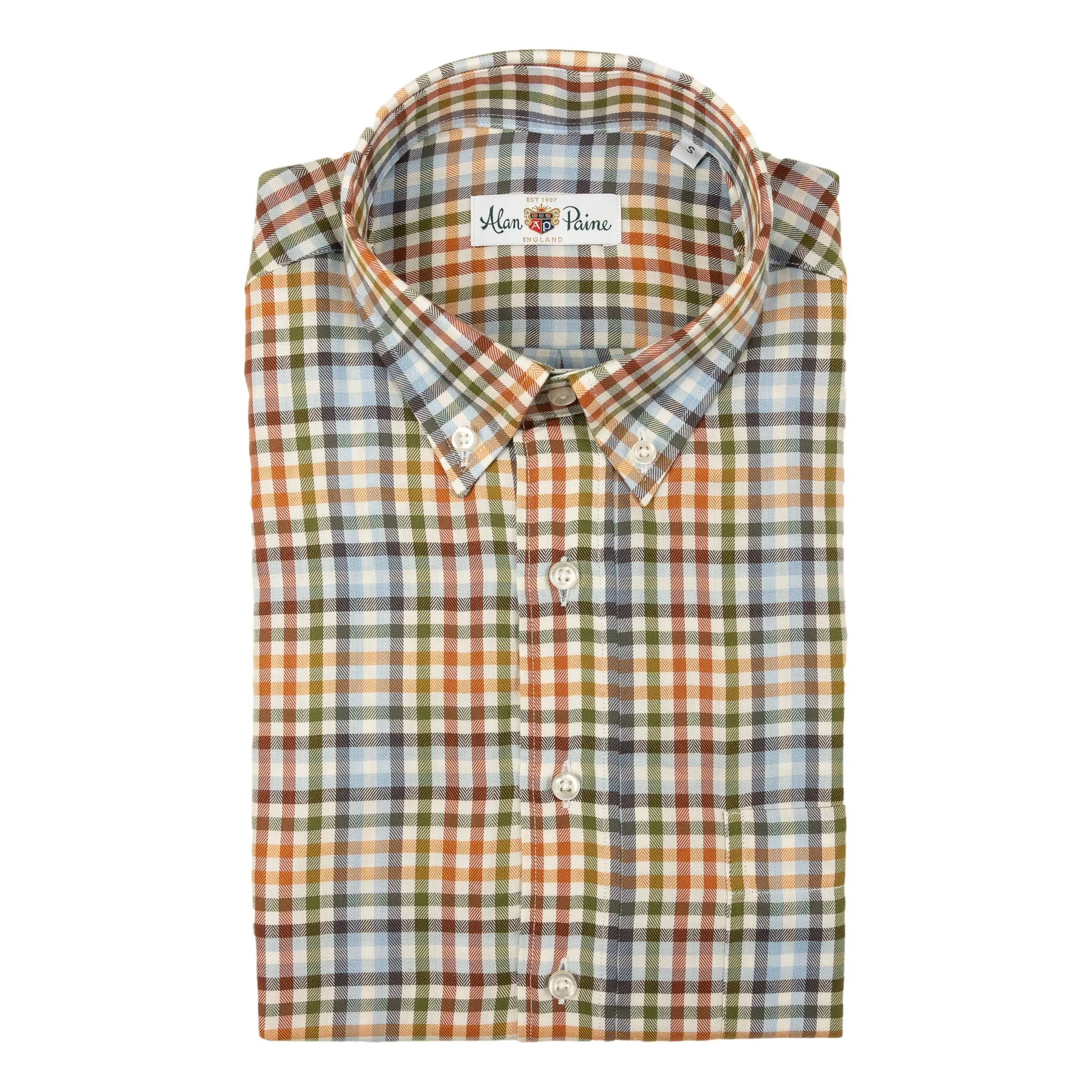 Autumn Countryside Button Down Sport Shirt sold by The Andover Shop