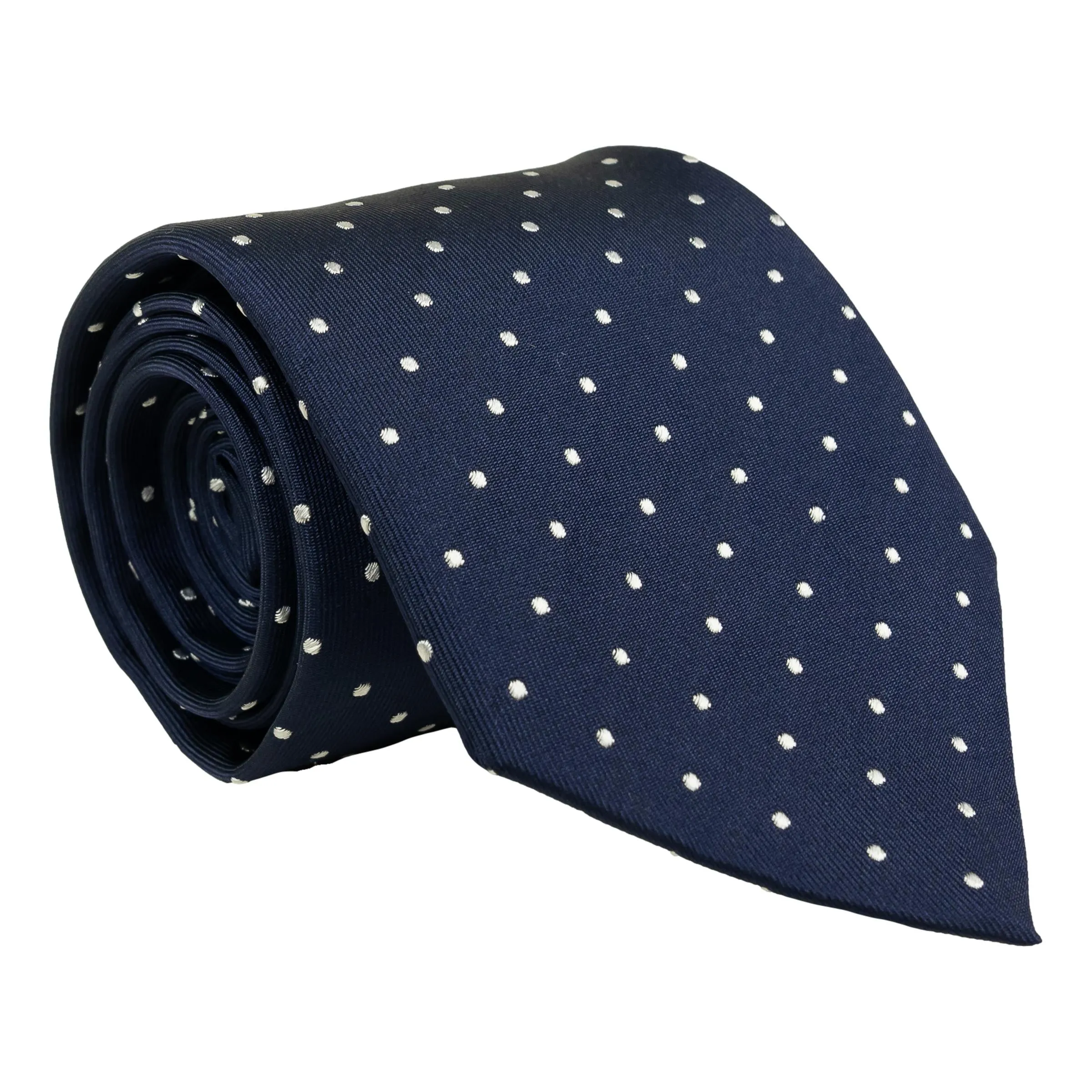 Close Dot Woven Silk Tie sold by The Andover Shop