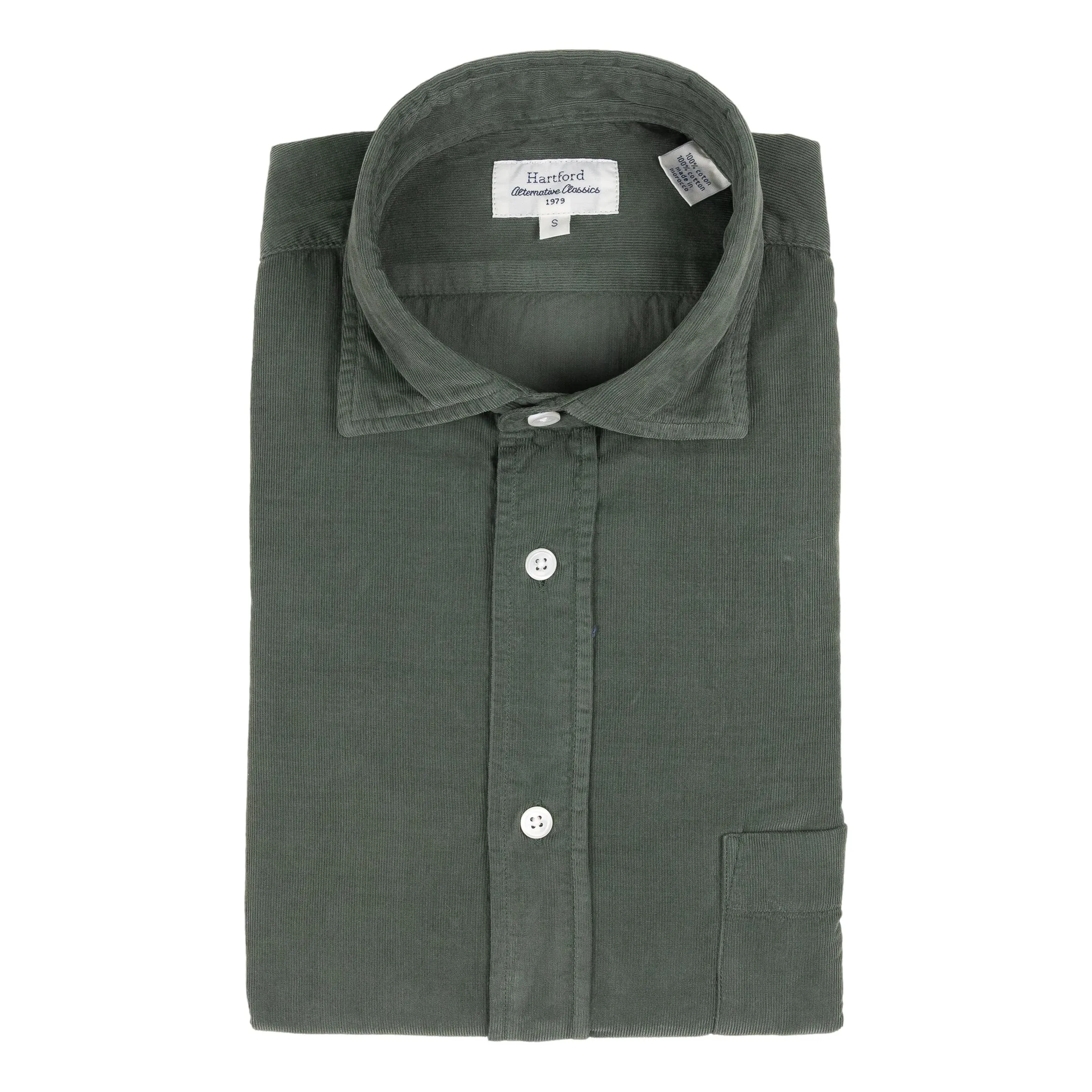 Fine Corduroy Cotton Sport Shirt sold by The Andover Shop product image thumbnail 3