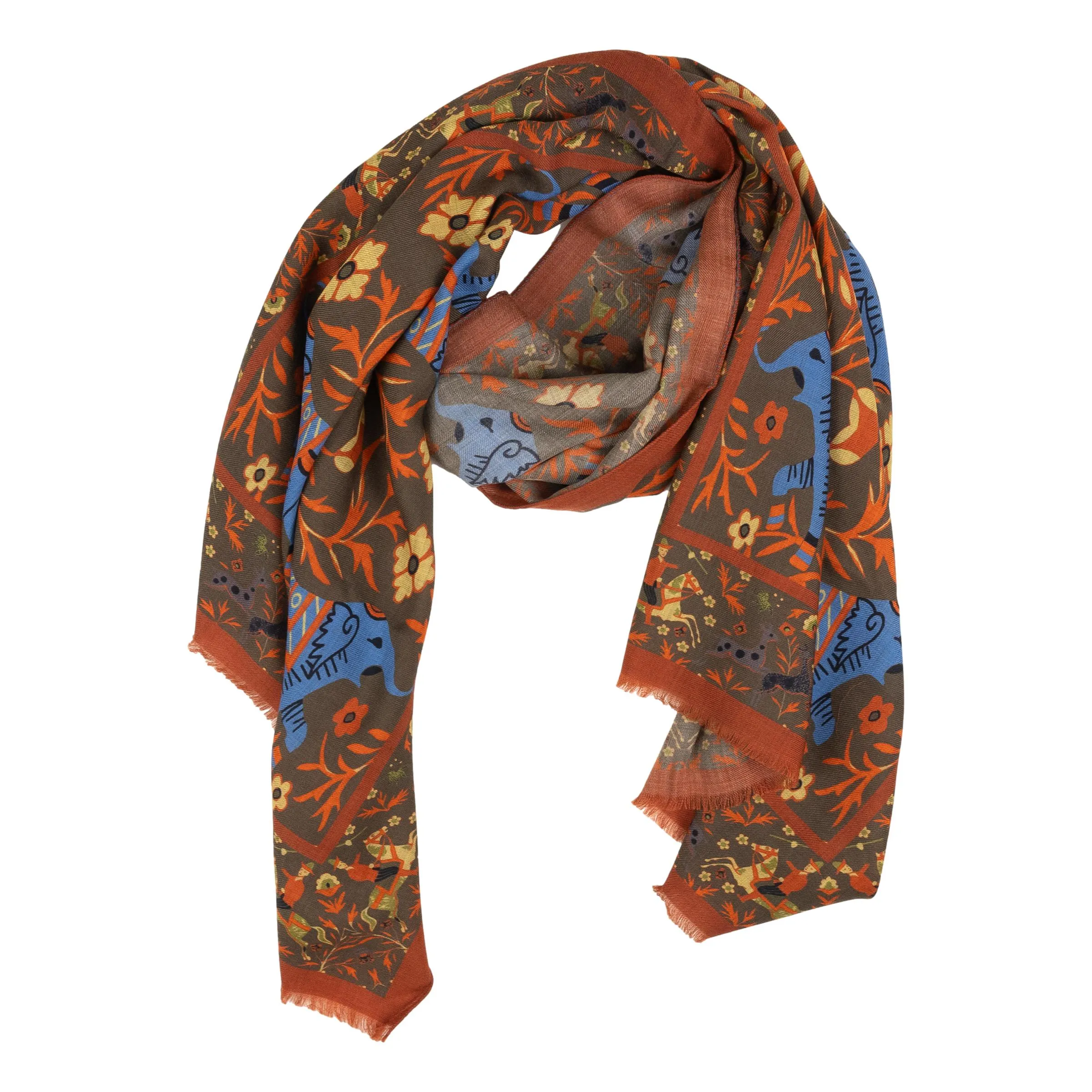 Elephant Wool Scarf sold by The Andover Shop