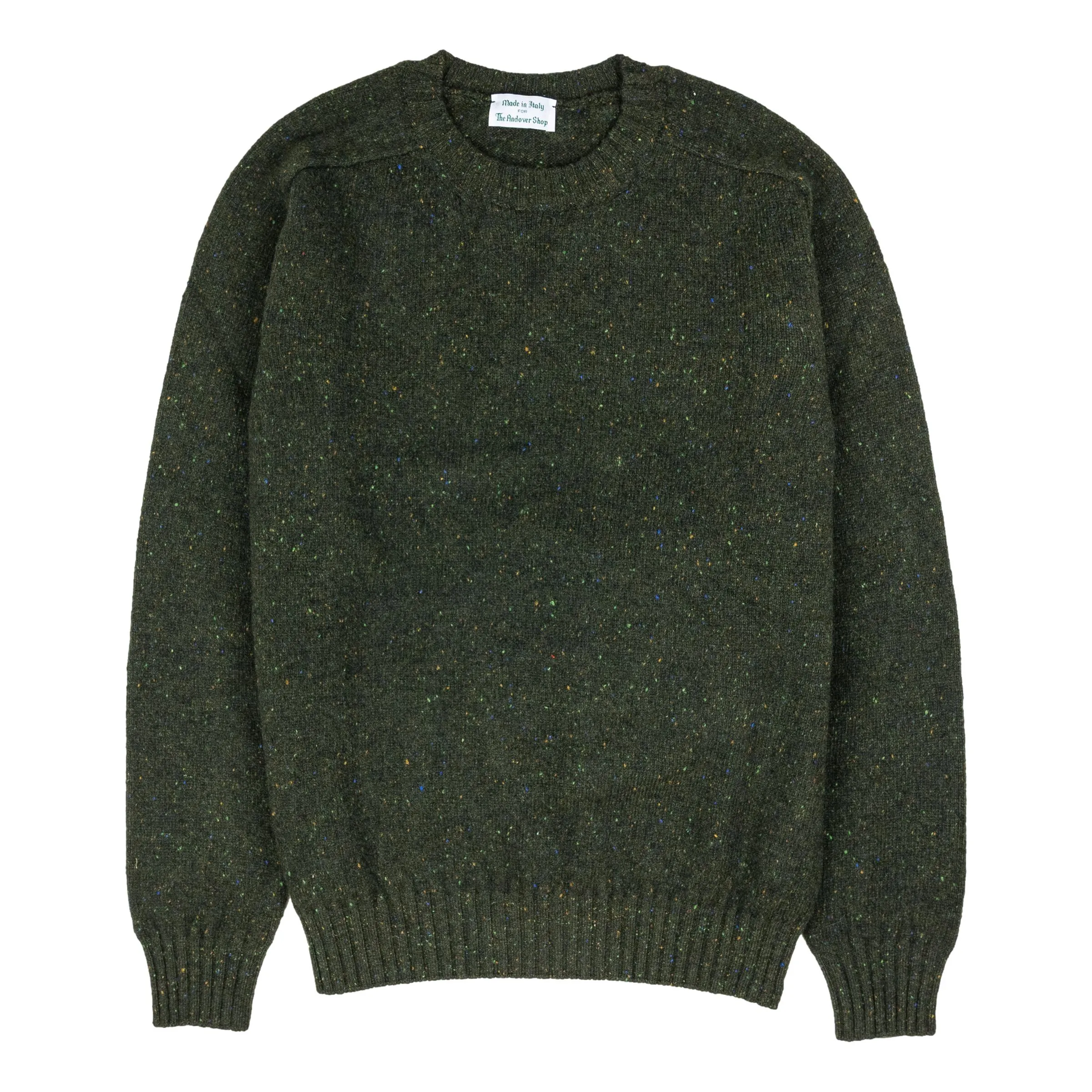 Donegal Crewneck Wool Sweater sold by The Andover Shop product image thumbnail 3