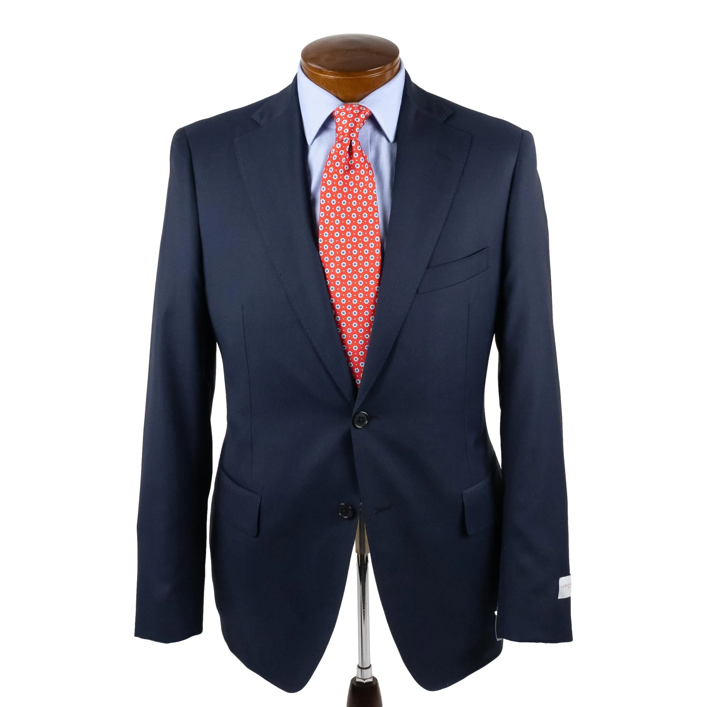 Navy Year Round Wool Suit sold by The Andover Shop