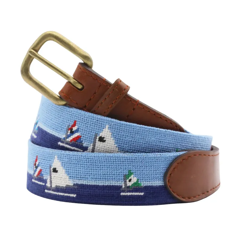 Day Sailor Needlepoint Belt sold by The Andover Shop