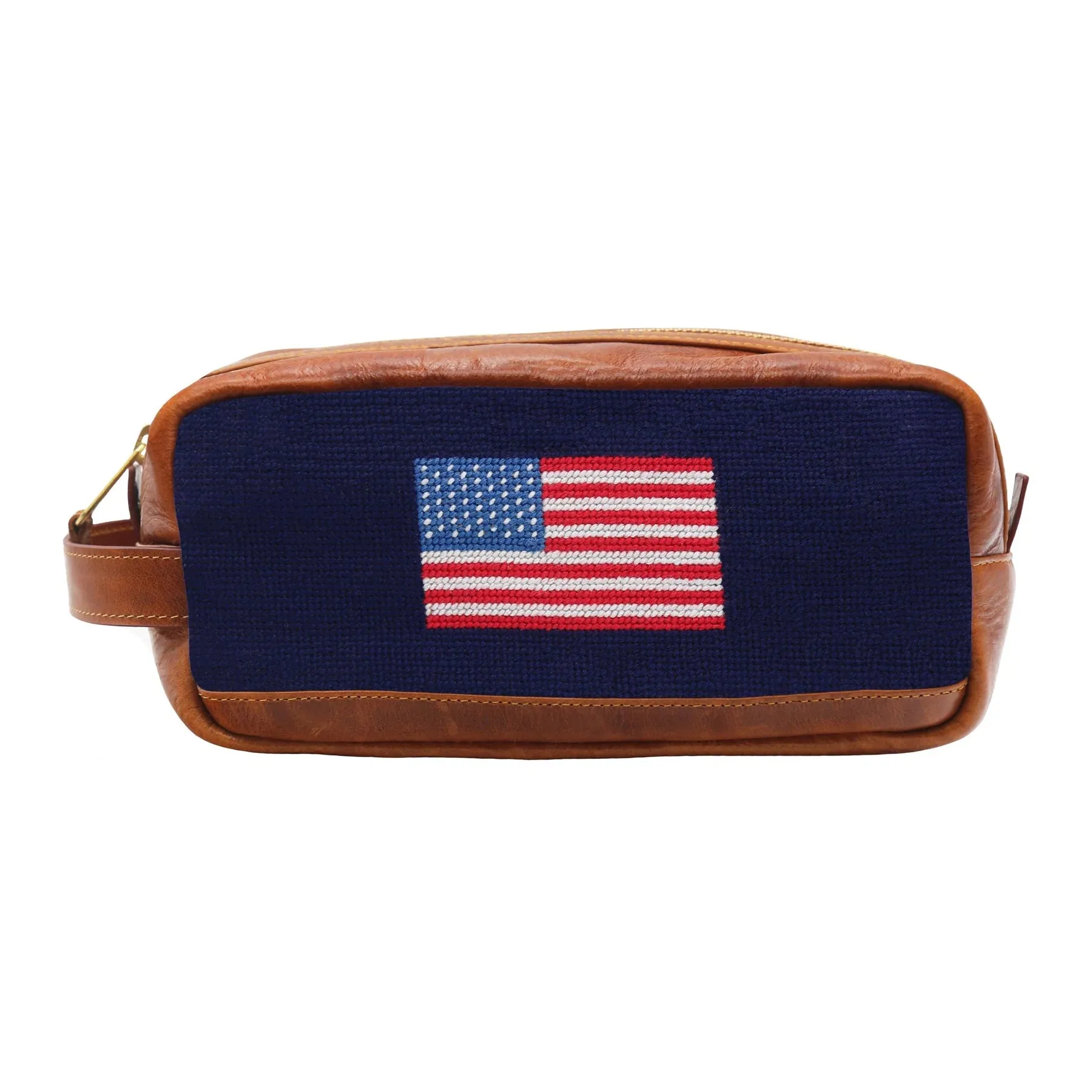 American Flag Toiletry Bag sold by The Andover Shop