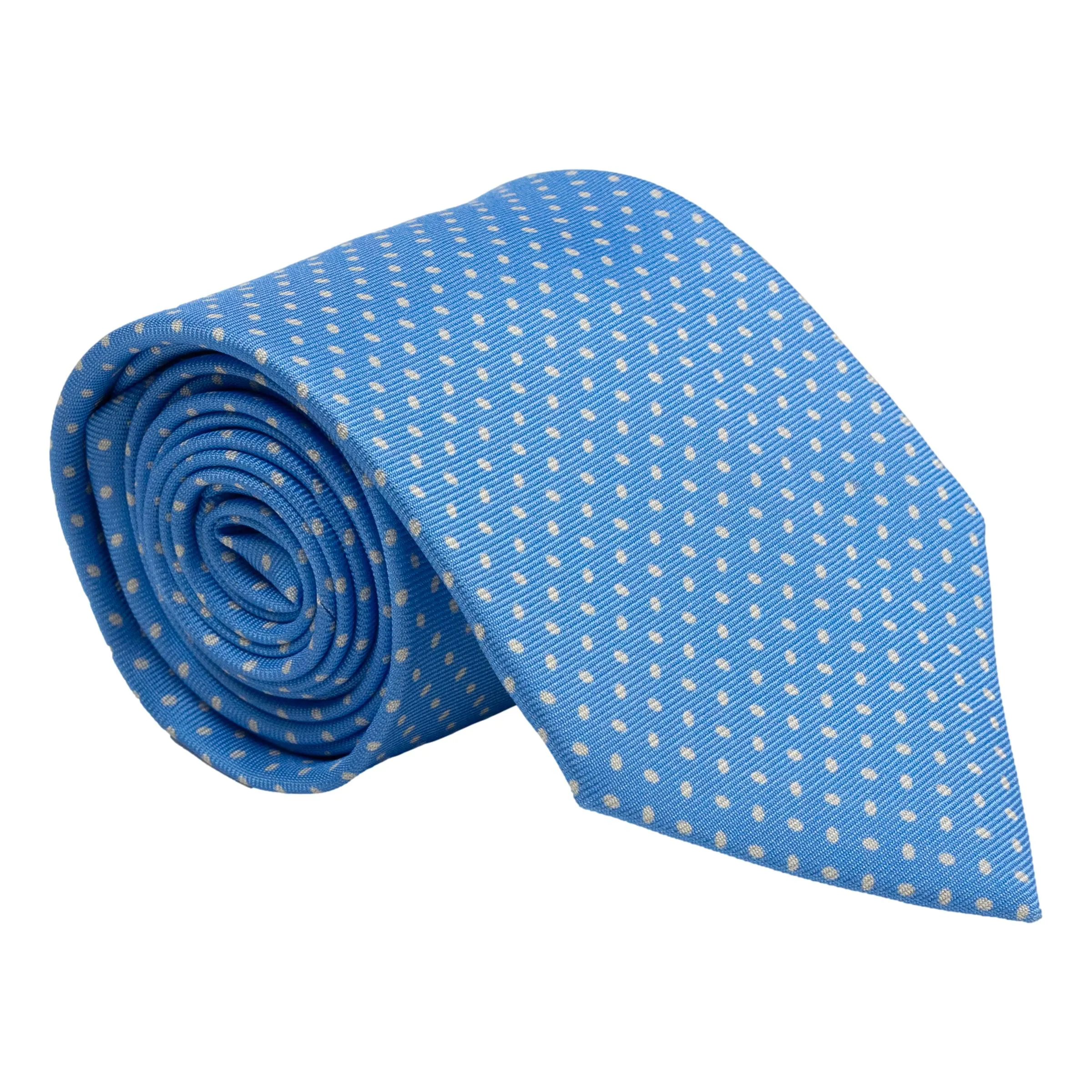 Micro Oval Silk Tie sold by The Andover Shop product image thumbnail 3