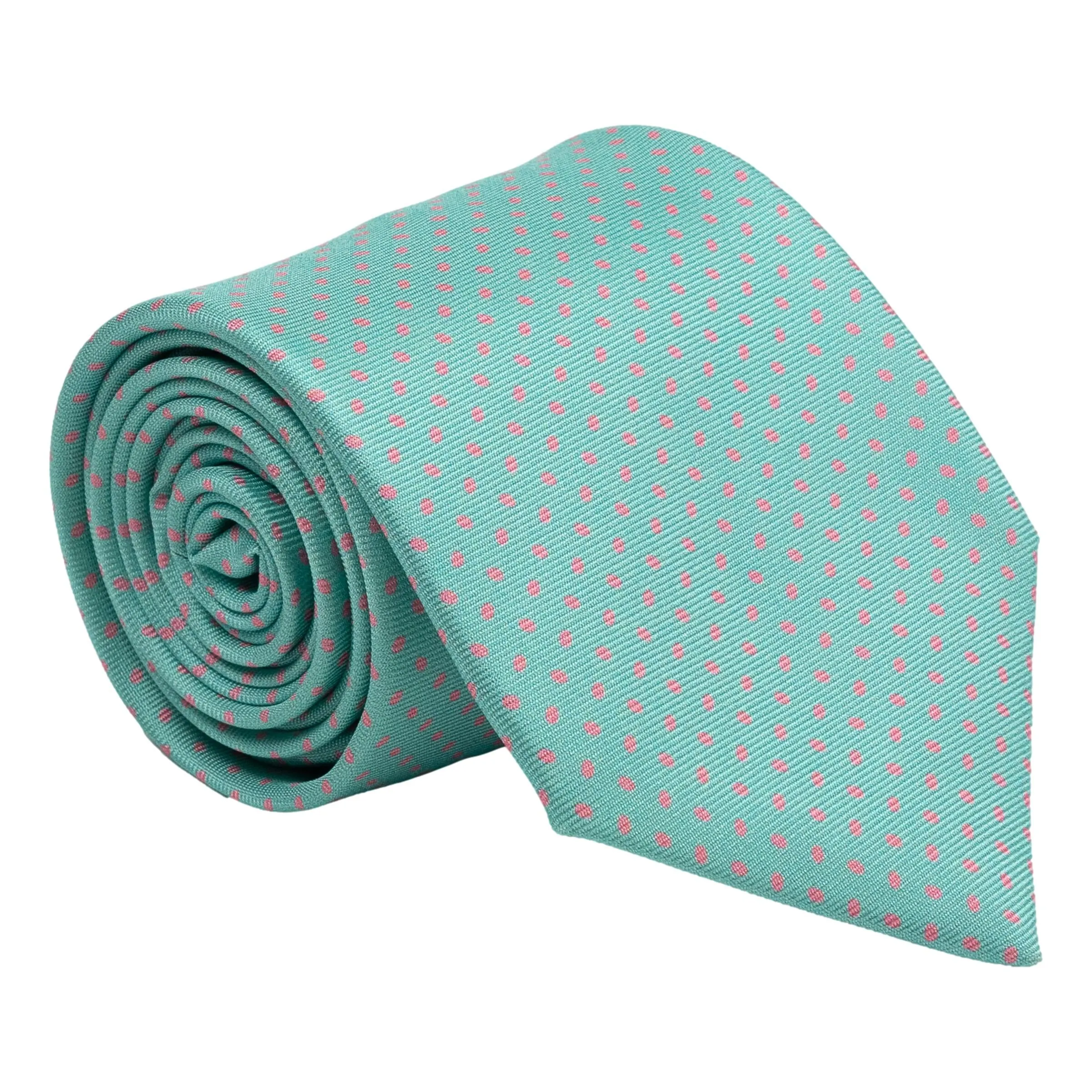 Micro Oval Silk Tie sold by The Andover Shop product image thumbnail 2