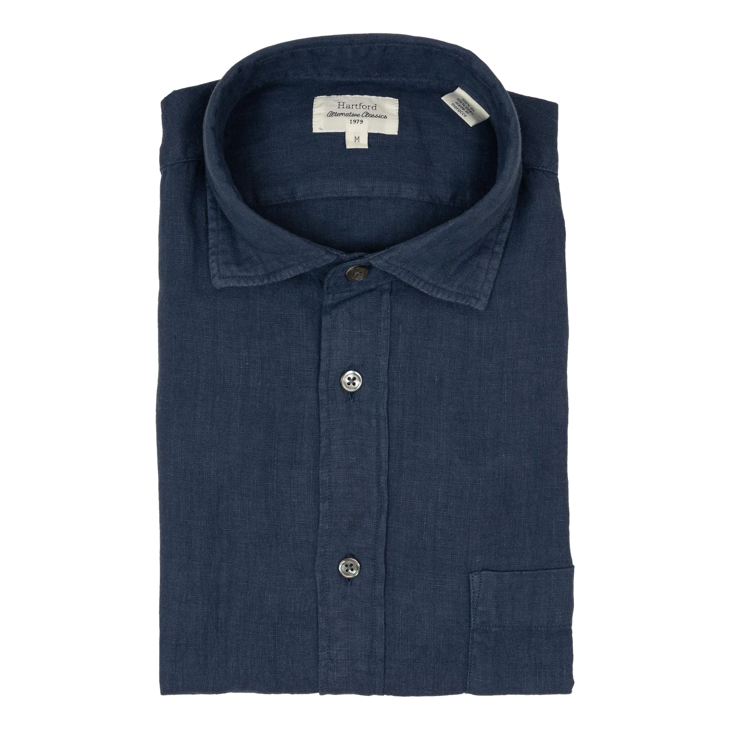 French Summer Linen Sport Shirt sold by The Andover Shop product image thumbnail 2