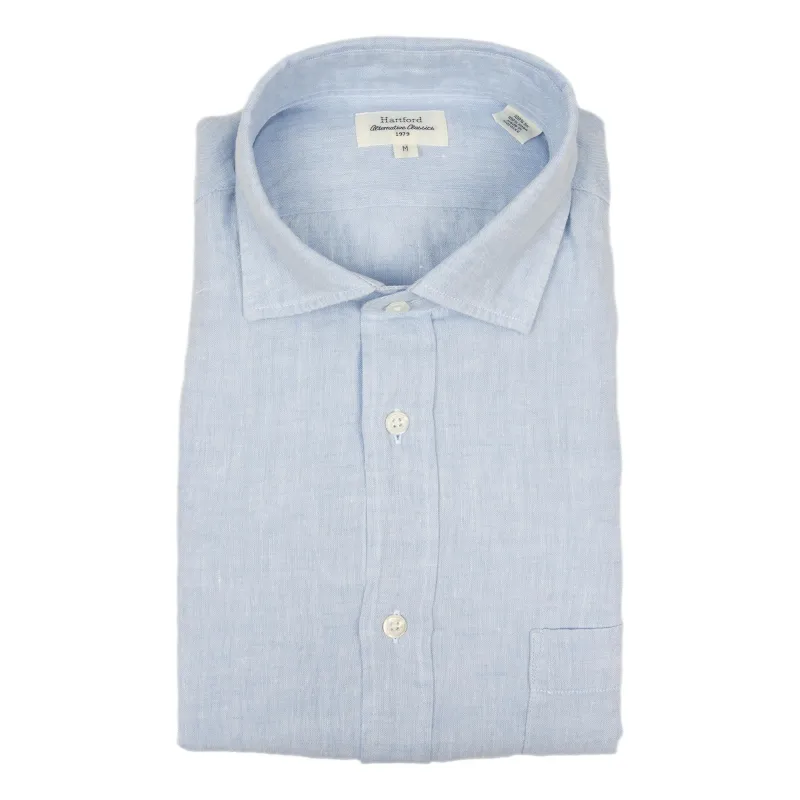 French Summer Linen Sport Shirt sold by The Andover Shop