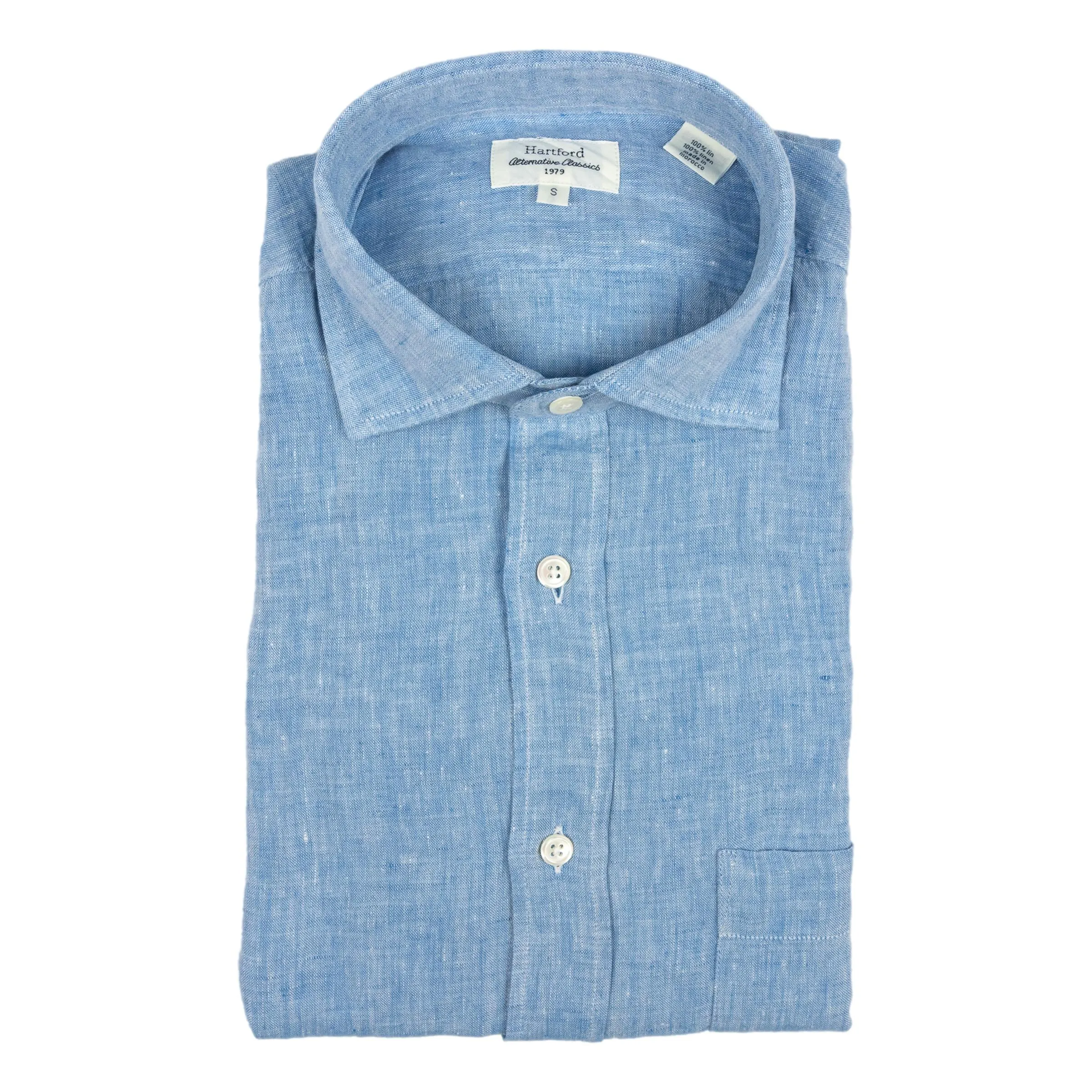 French Summer Linen Sport Shirt sold by The Andover Shop product image thumbnail 4