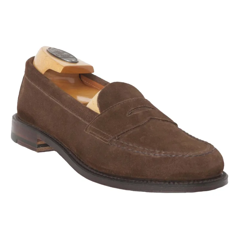 Alden 6245F Unlined Leisure Hand Sewn Dark Brown Suede sold by The Andover Shop