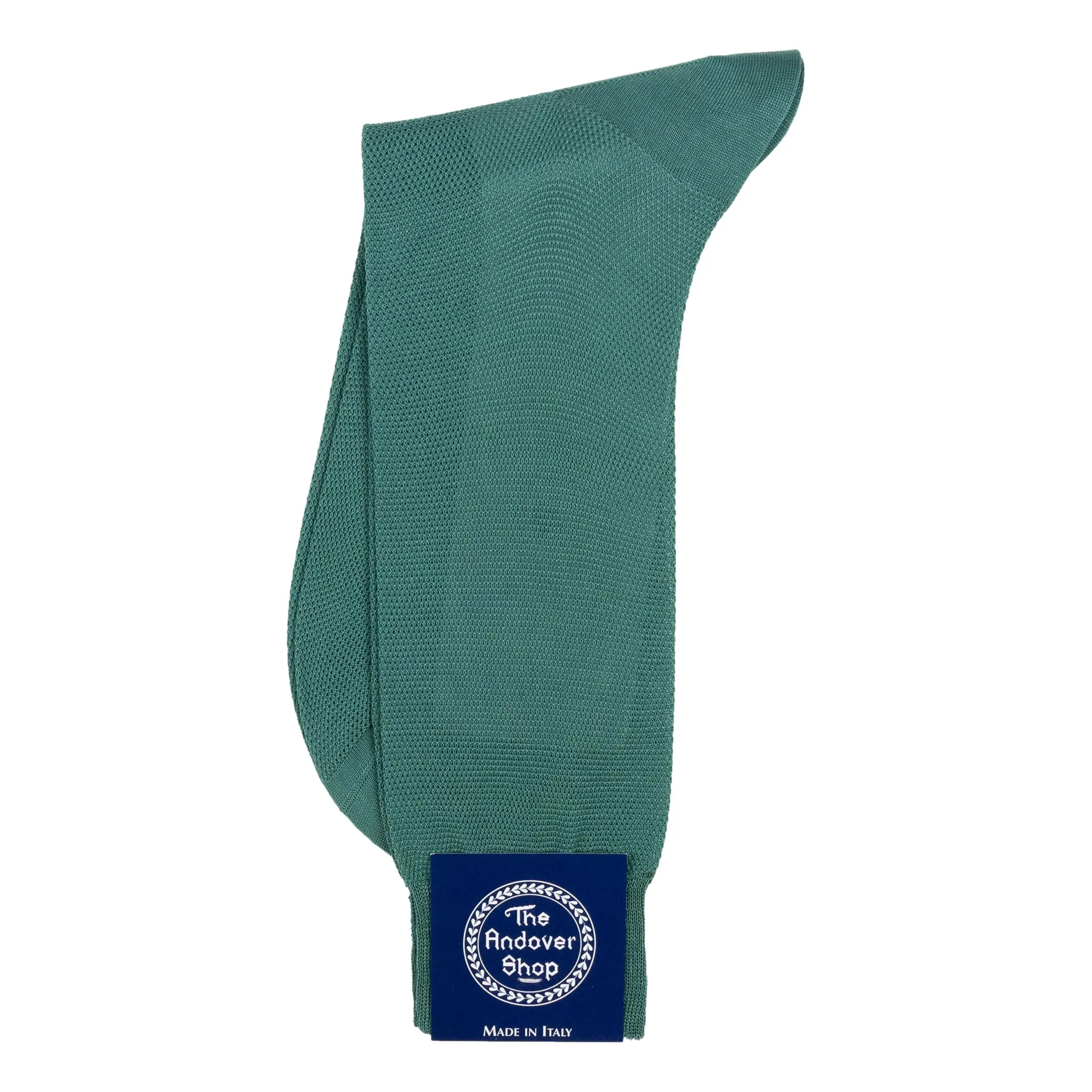 Mid-Calf Cotton Pique Dress Sock sold by The Andover Shop product image thumbnail 3