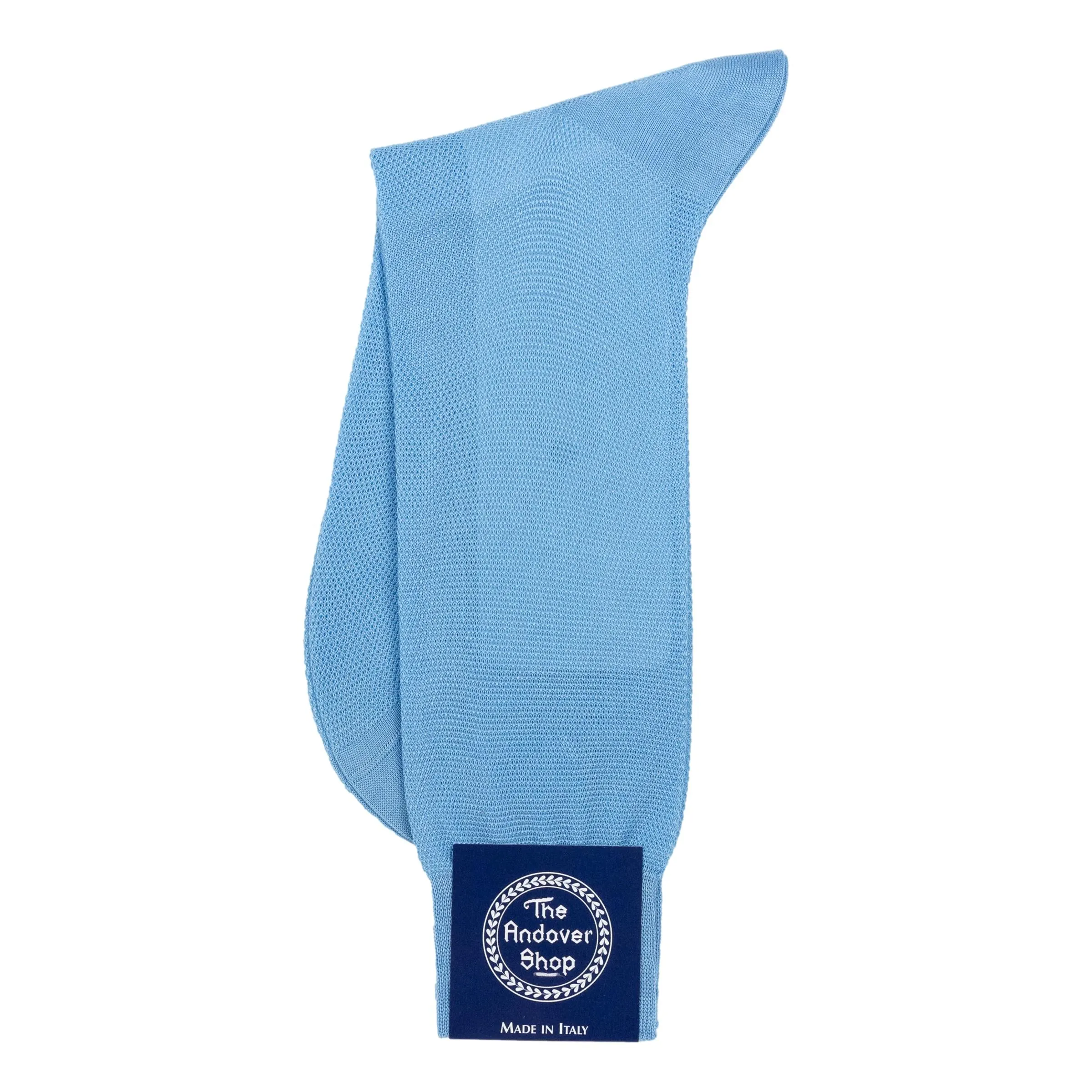 Mid-Calf Cotton Pique Dress Sock sold by The Andover Shop product image thumbnail 5