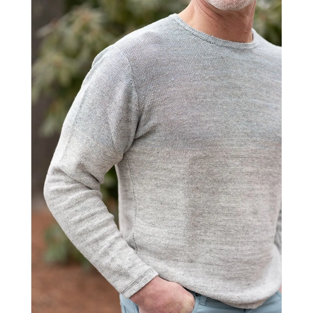 Ombre Linen Crew Neck Sweater sold by The Andover Shop product image thumbnail 2