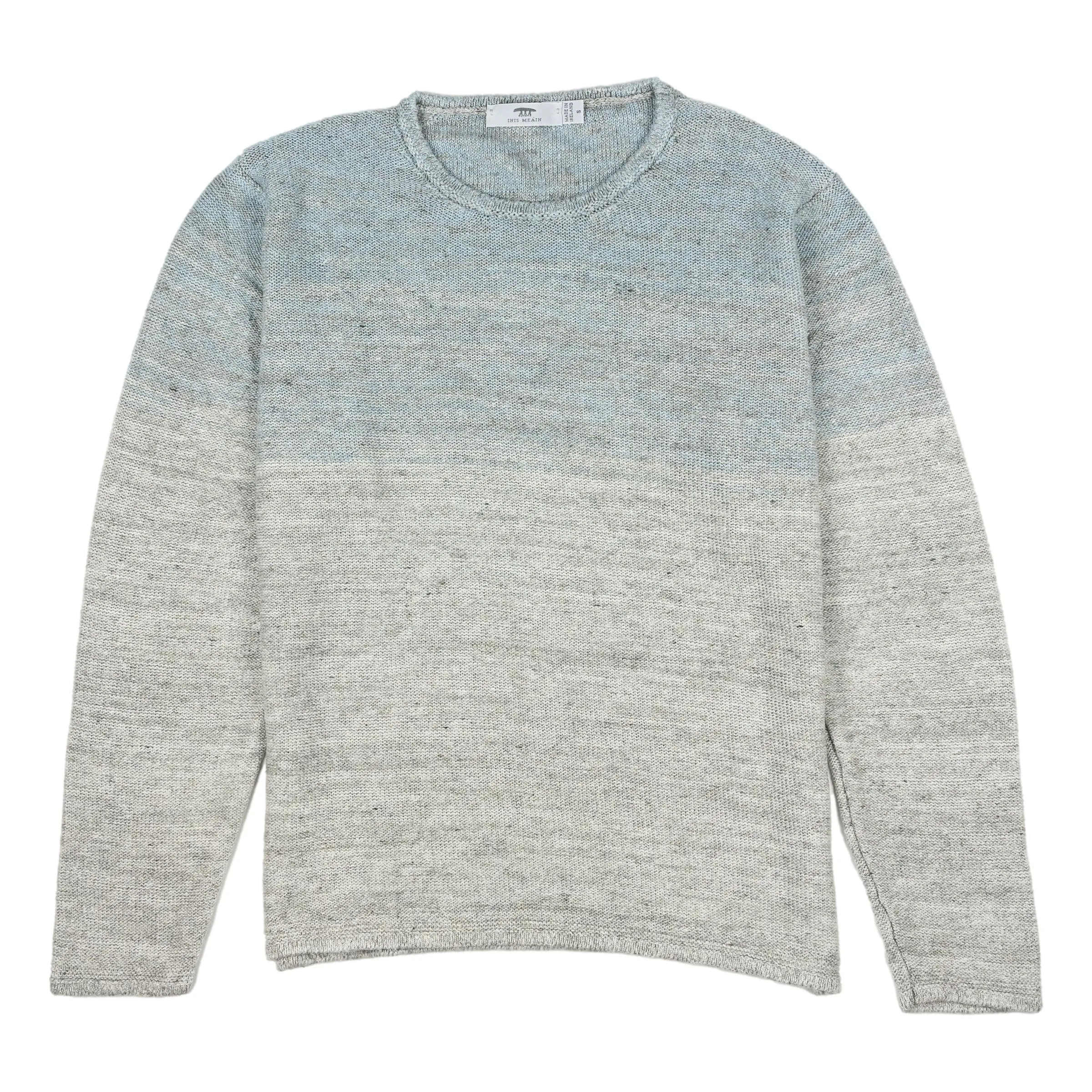 Ombre Linen Crew Neck Sweater sold by The Andover Shop