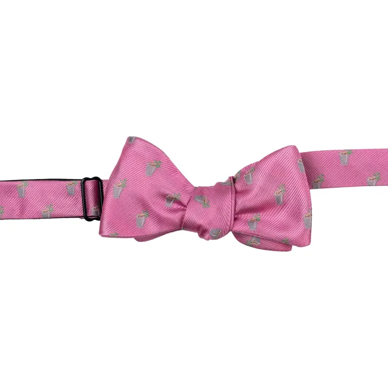 Mint Julep Silk Bow Tie made by The Andover Shop