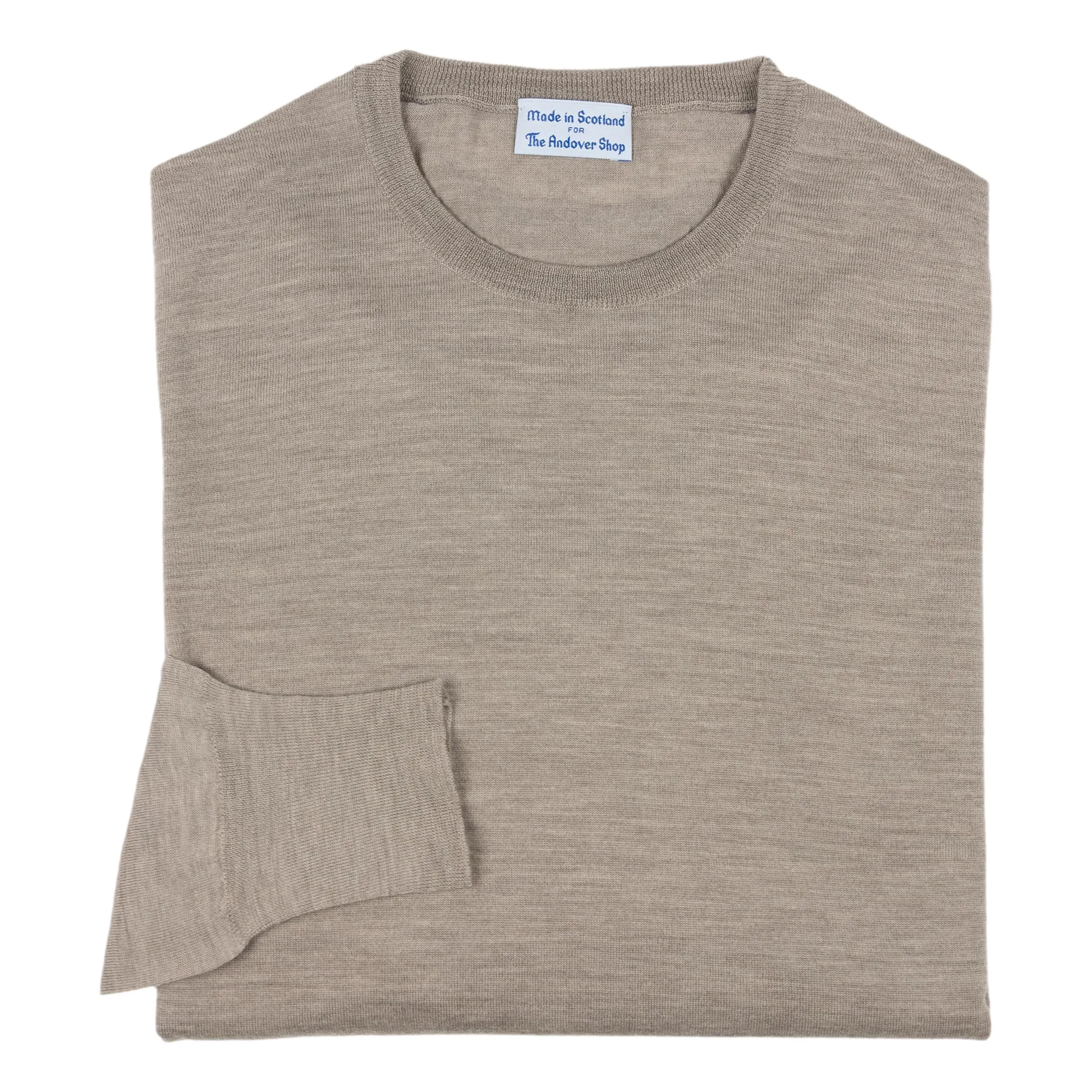 Superfine Merino Wool Crew Neck Sweater sold by The Andover Shop product image thumbnail 5