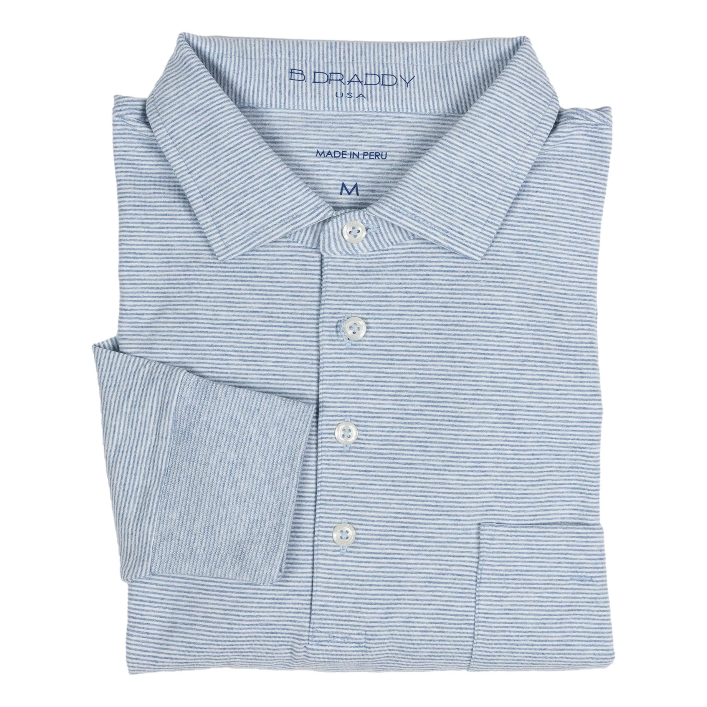 Jack Long Sleeve Polo sold by The Andover Shop product image thumbnail 2