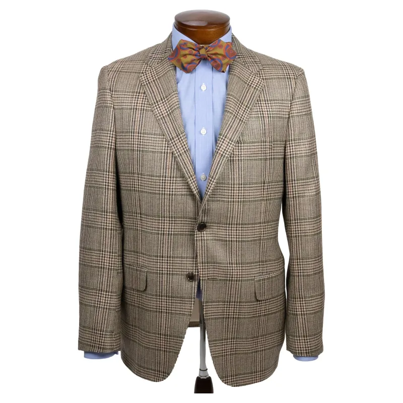 Earth Plaid Wool, Silk, and Linen Sport Coat sold by The Andover Shop