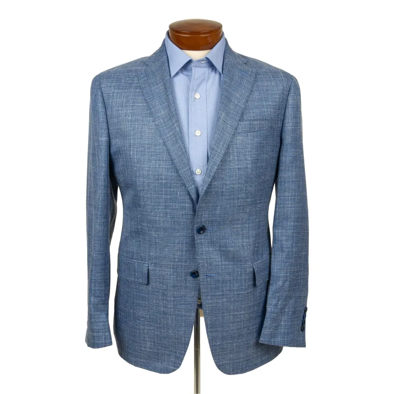 Sky Blue Wool, Silk, and Linen Sport Coat sold by The Andover Shop