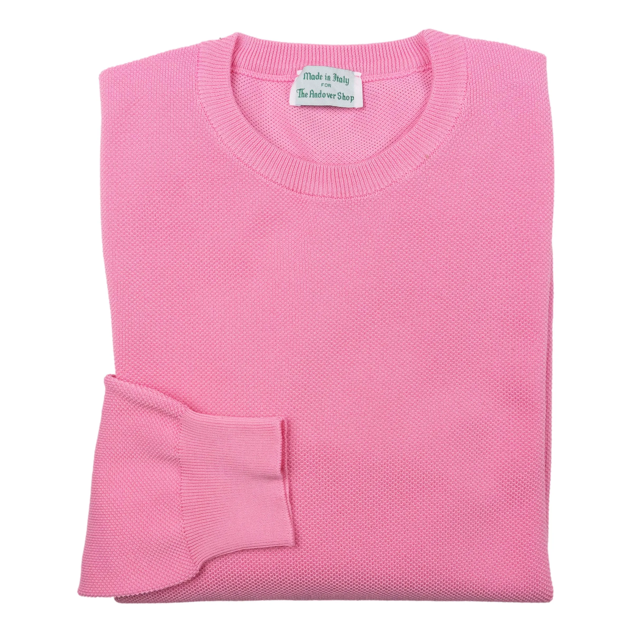 Cliff Pique Knit Crew Neck Sweater sold by The Andover Shop product image thumbnail 2