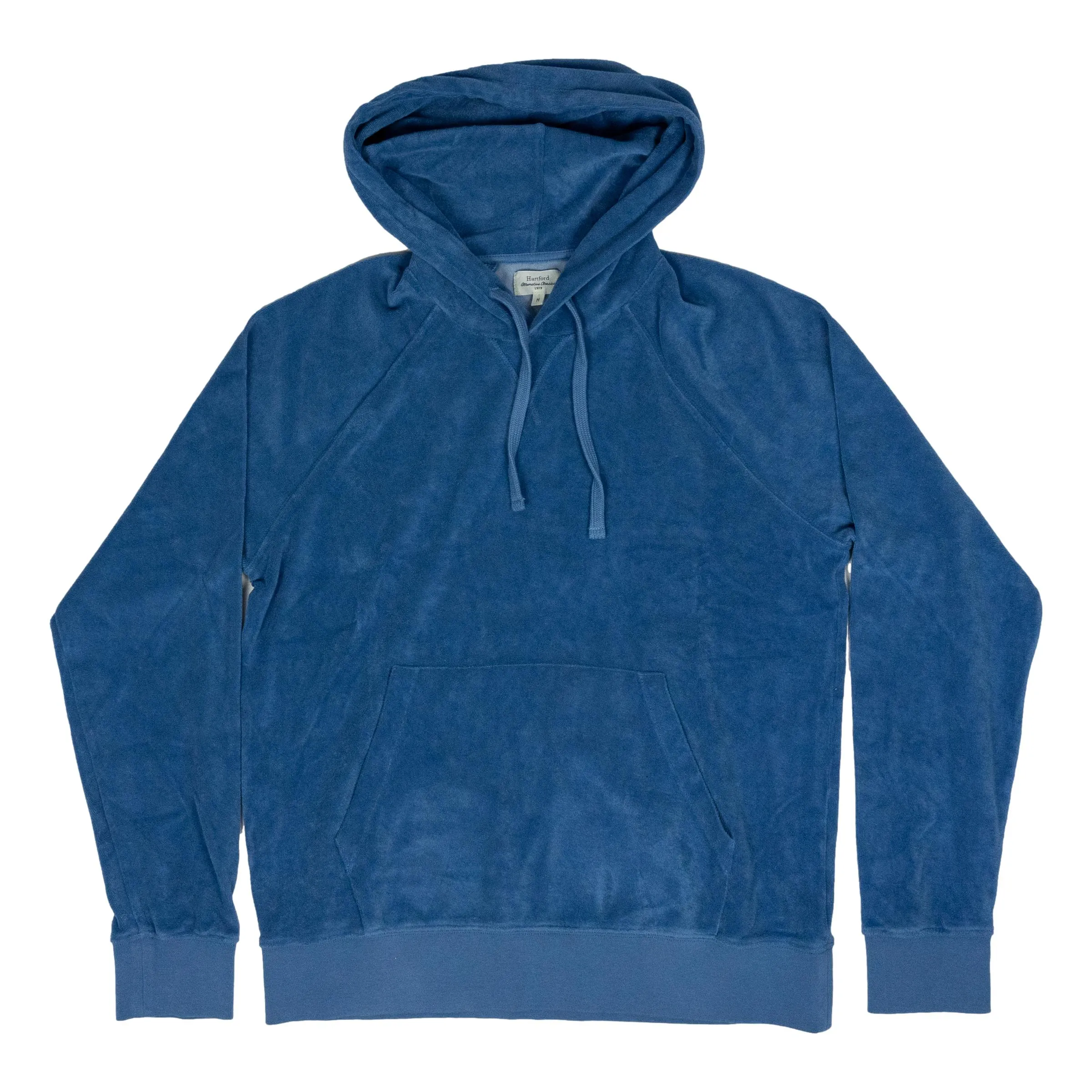 Terry Cotton Bouclette Hooded Sweatshirt sold by The Andover Shop product image thumbnail 2