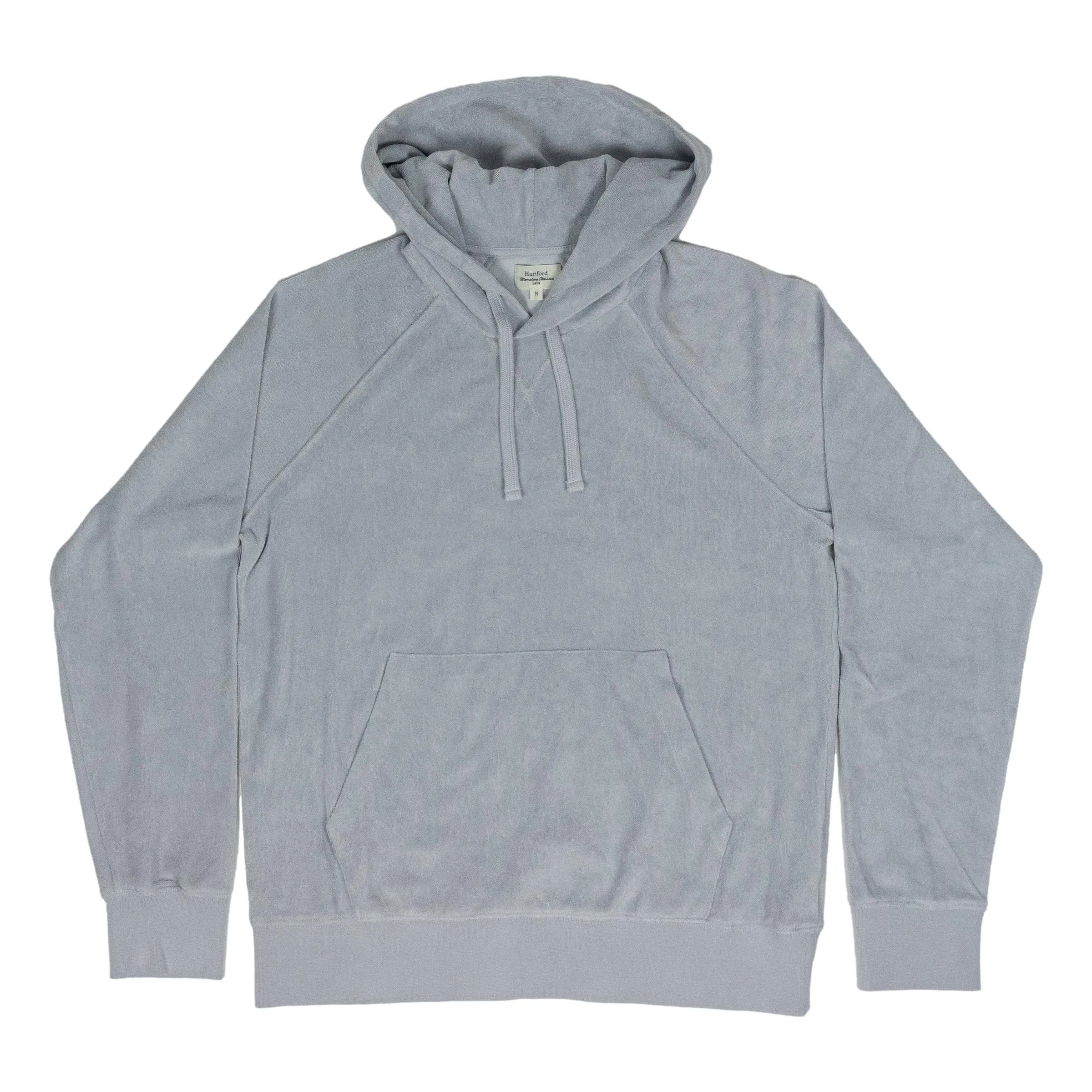 Terry Cotton Bouclette Hooded Sweatshirt sold by The Andover Shop