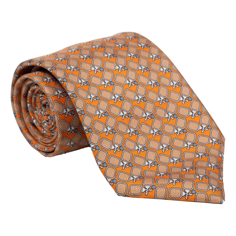 Pickleball Silk Tie sold by The Andover Shop