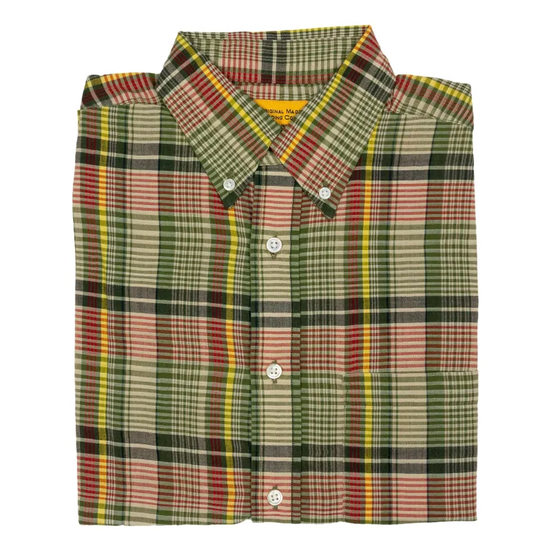 Vineyard Button Down Madras Sport Shirt sold by The Andover Shop